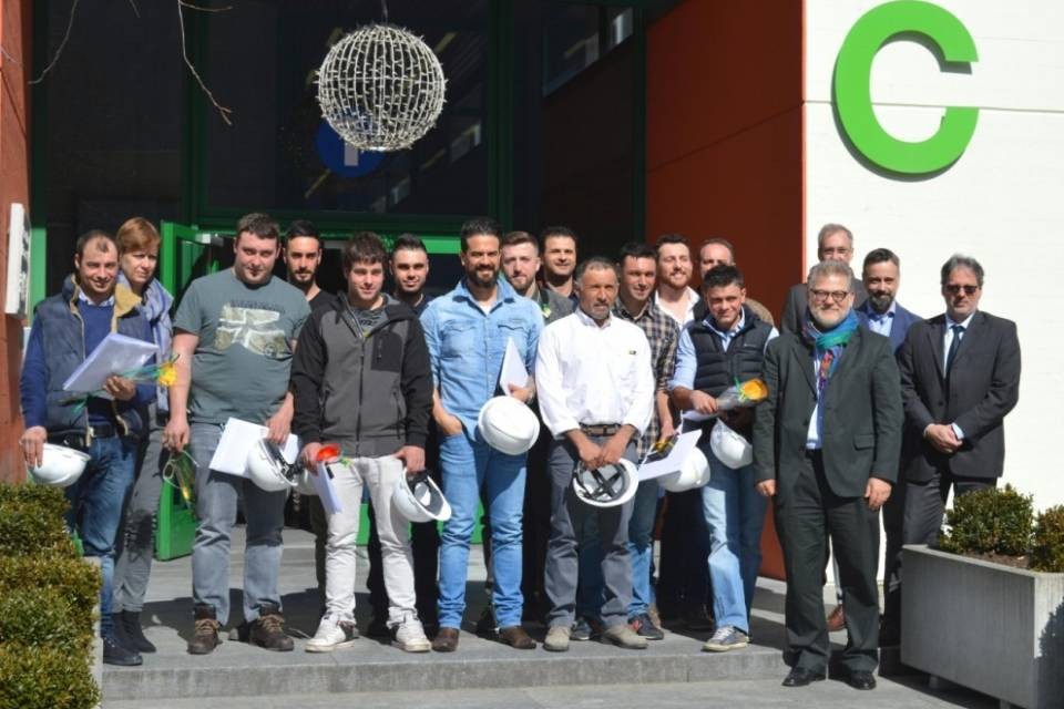 Quattordici nuovi capi muratore