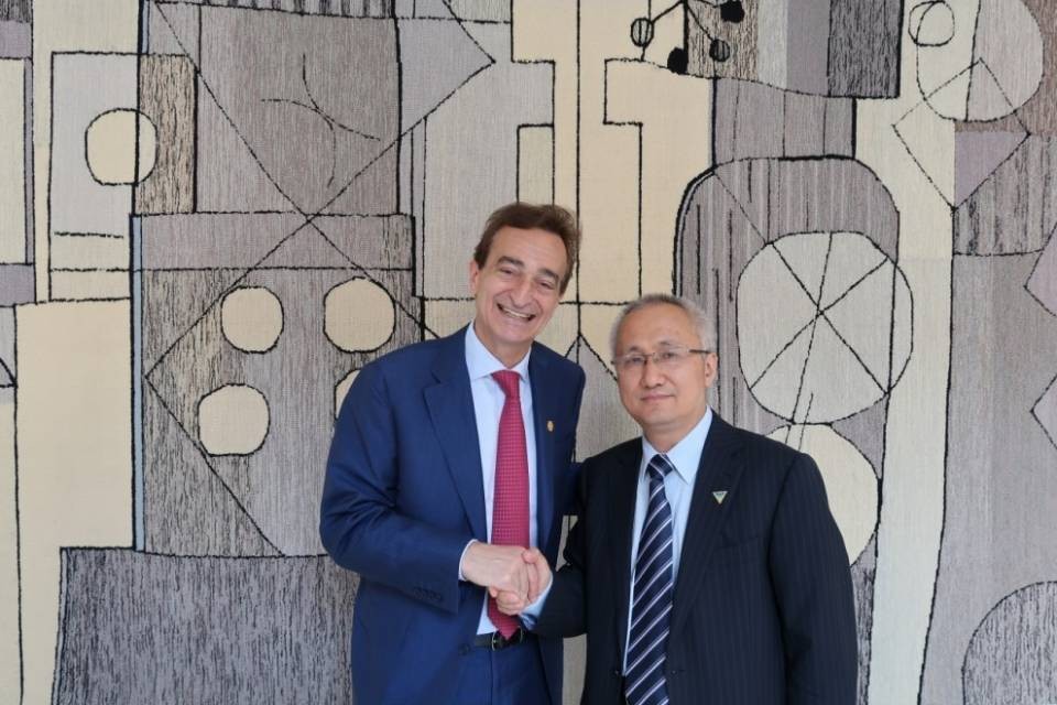 Delegazione cinese in visita a Lugano