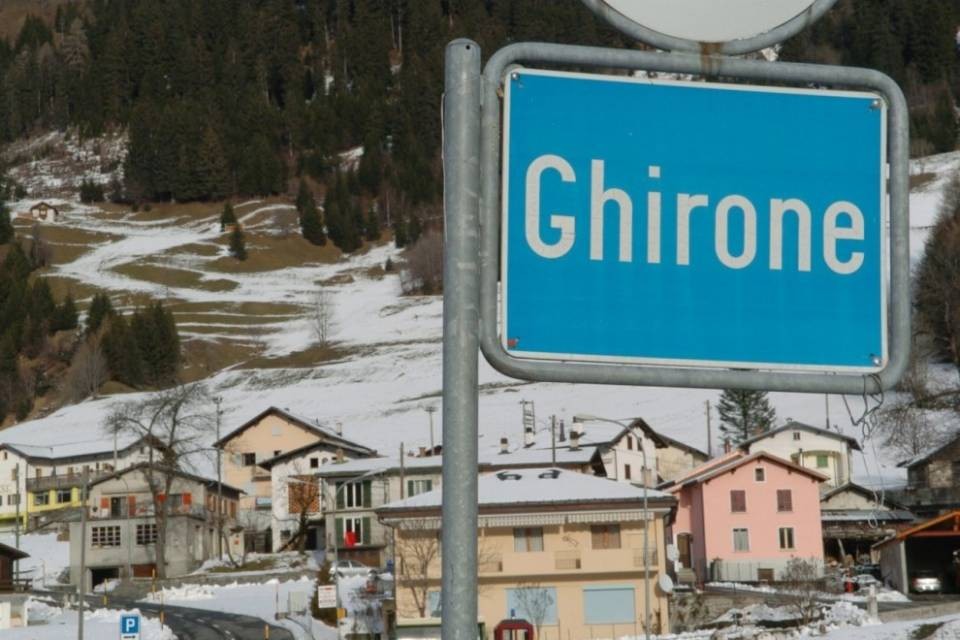 Rallenta la frana di Ghirone