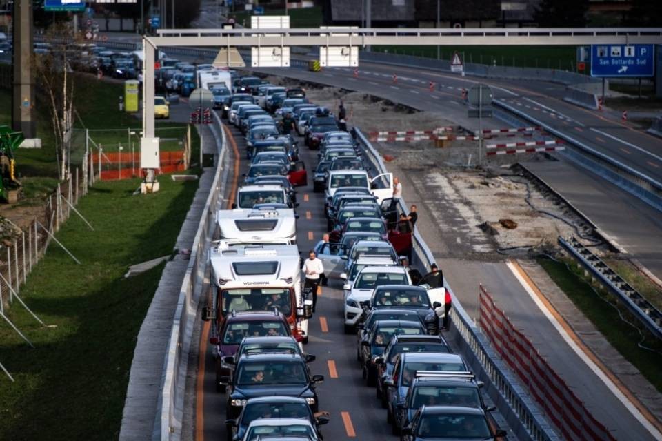 Traffico da incubo, ma non per il giunto del Fornaci