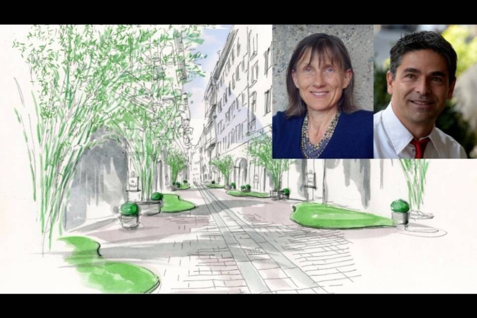 Arredo verde in via Nassa: "Sì, ma..."