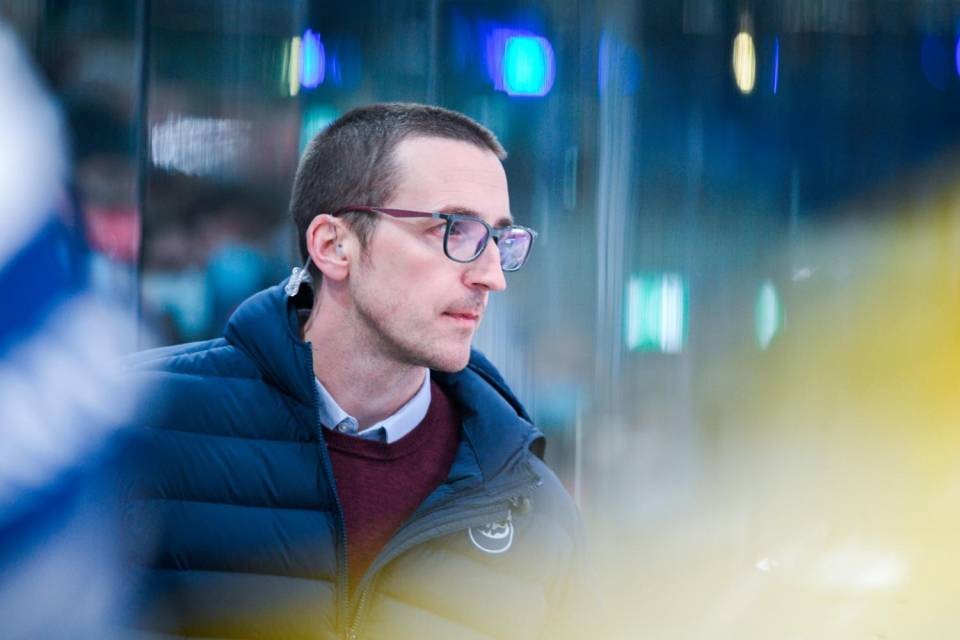 Luca Cerda, coach dell’Ambrì. Foto CdT