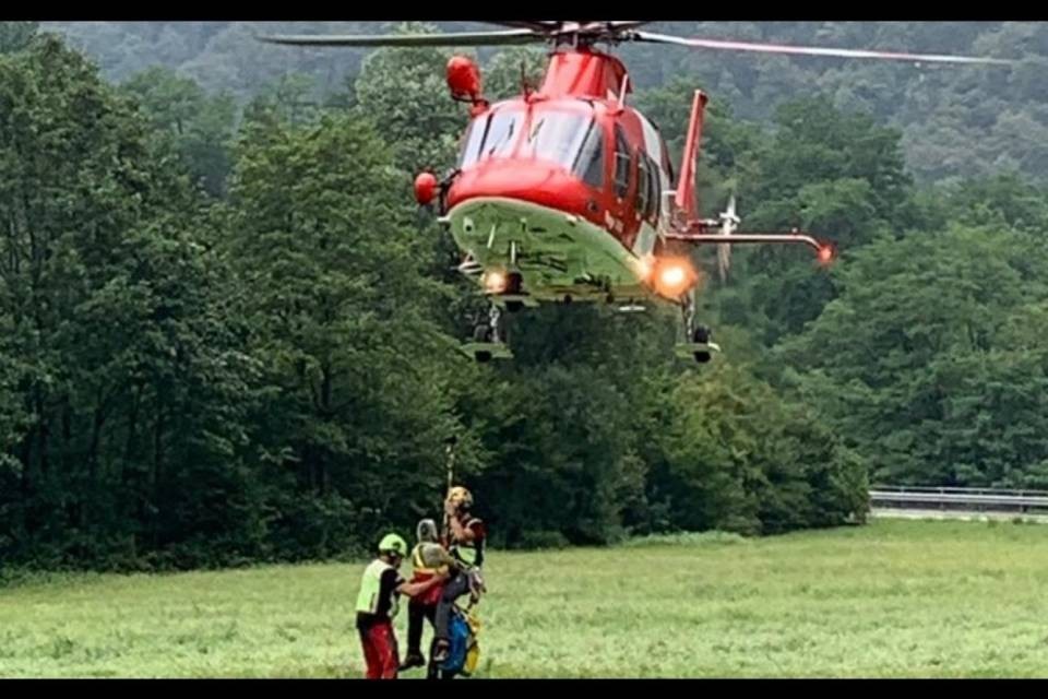 Tre canyonisti recuperati nella Maggia