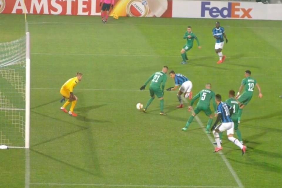 L'Inter ritrova il sorriso in Europa: battuto il Ludogorets