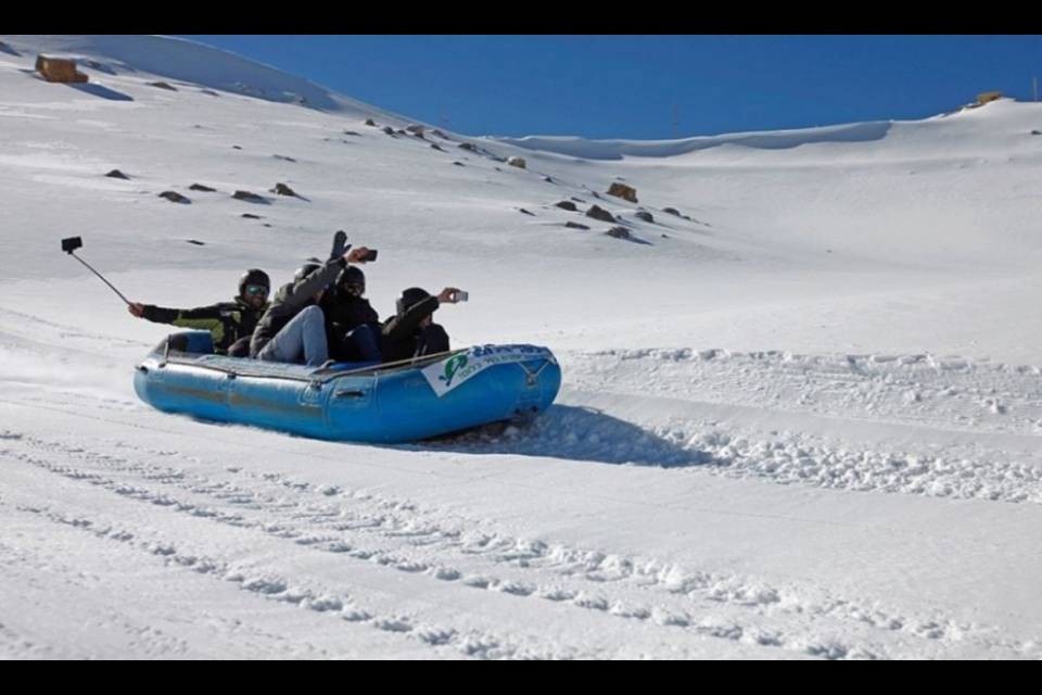60 cm di neve in Israele