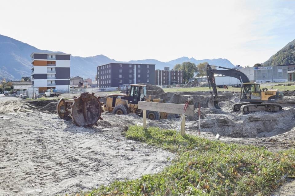 Bellinzona: iniziata la costruzione del campus