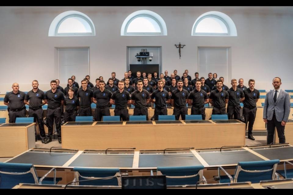 Gobbi incontra gli aspiranti agenti