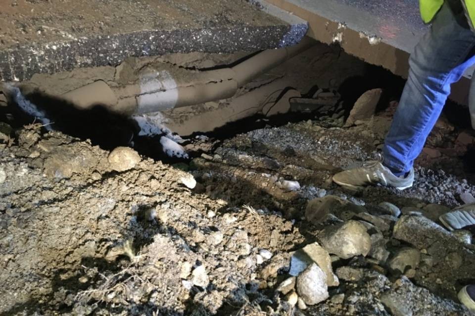 Ripristinata la rete idrica a Morbio Inferiore