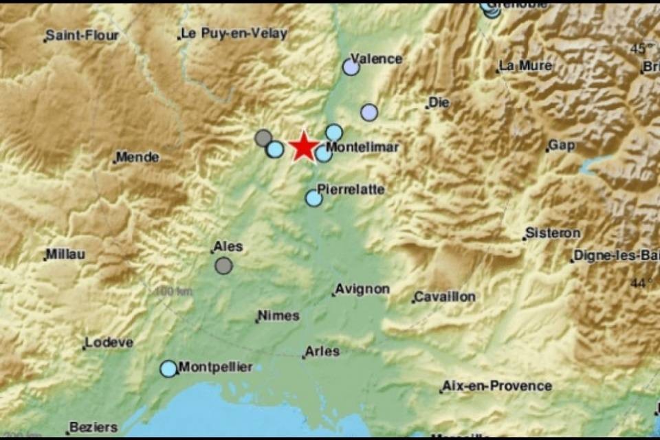 Forte scossa di terremoto nel sud della Francia