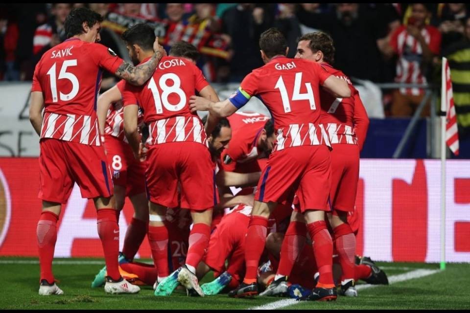 L'Atletico Madrid conquista Lione