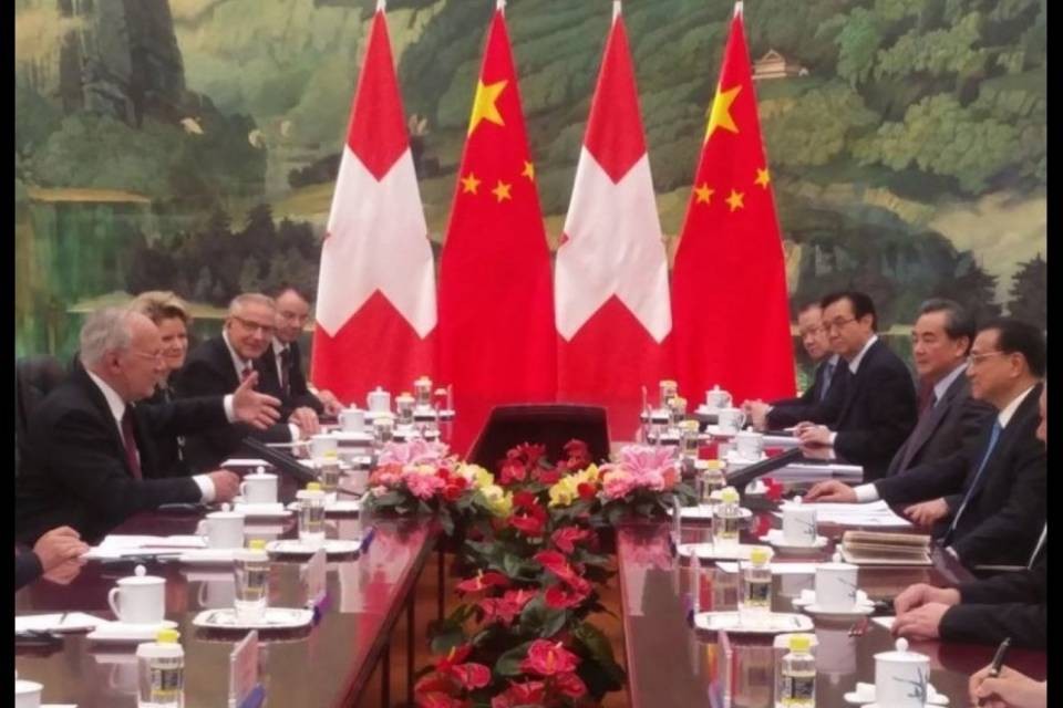Svizzera e Cina a braccetto