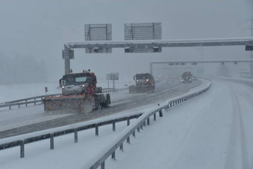 Neve, in Ticino torna l'allerta di grado 3