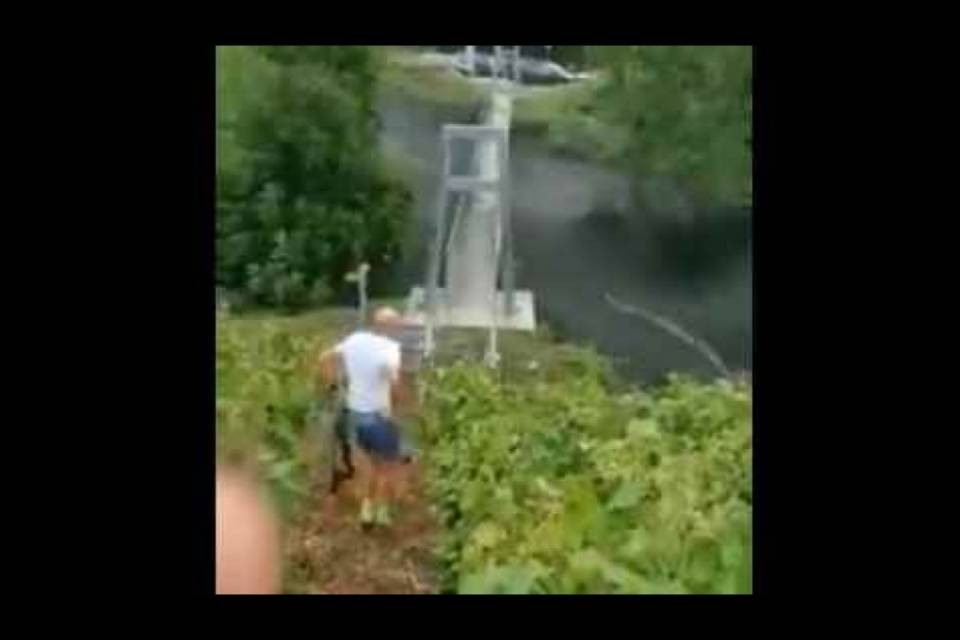 L'impressionante video dello straripamento del Losentse