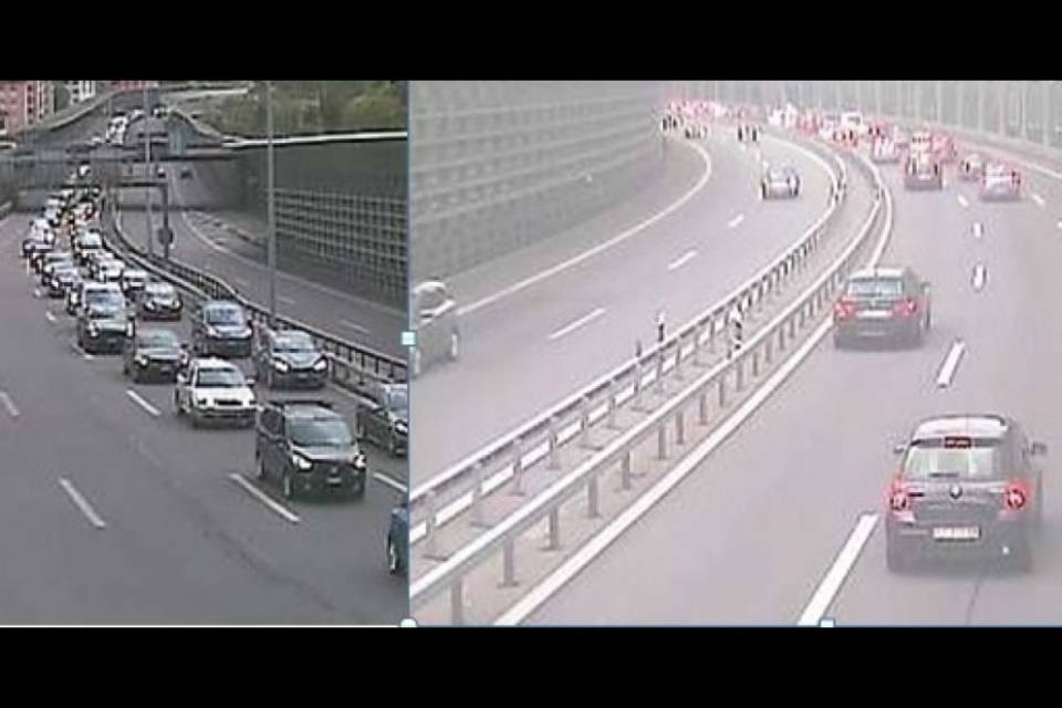 Situazione già problematica sull'A2