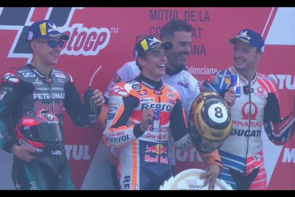 Motomondiale, Lüthi chiude in bellezza: secondo a Valencia