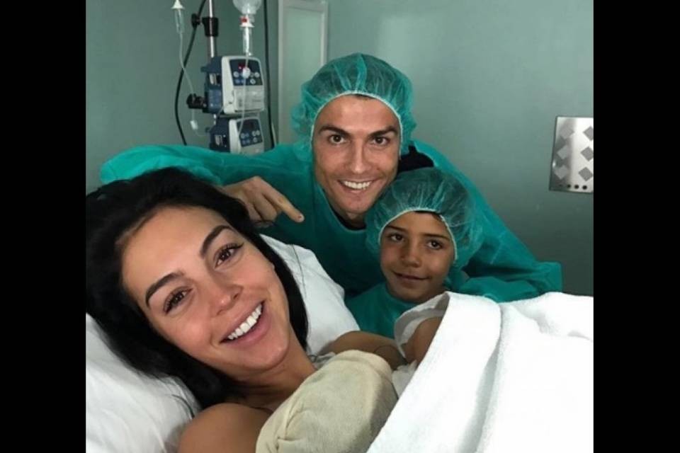 Cristiano Ronaldo di nuovo papà