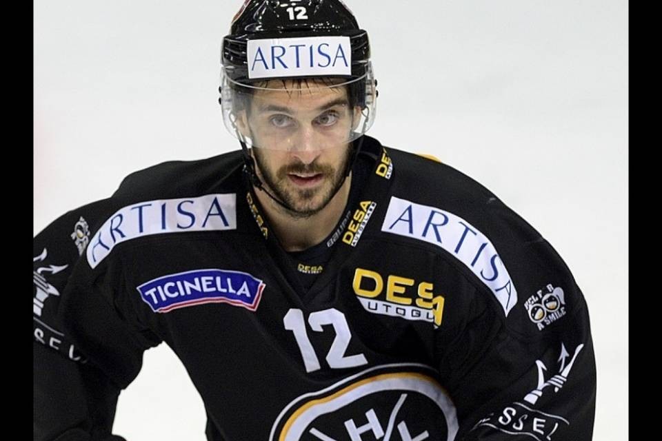 Lugano, infortunio meno grave del previsto per Luca Cunti