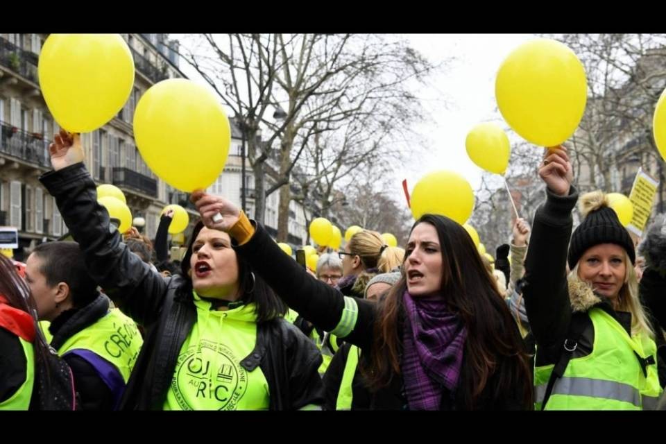 Gilet gialli, ora tocca alle donne