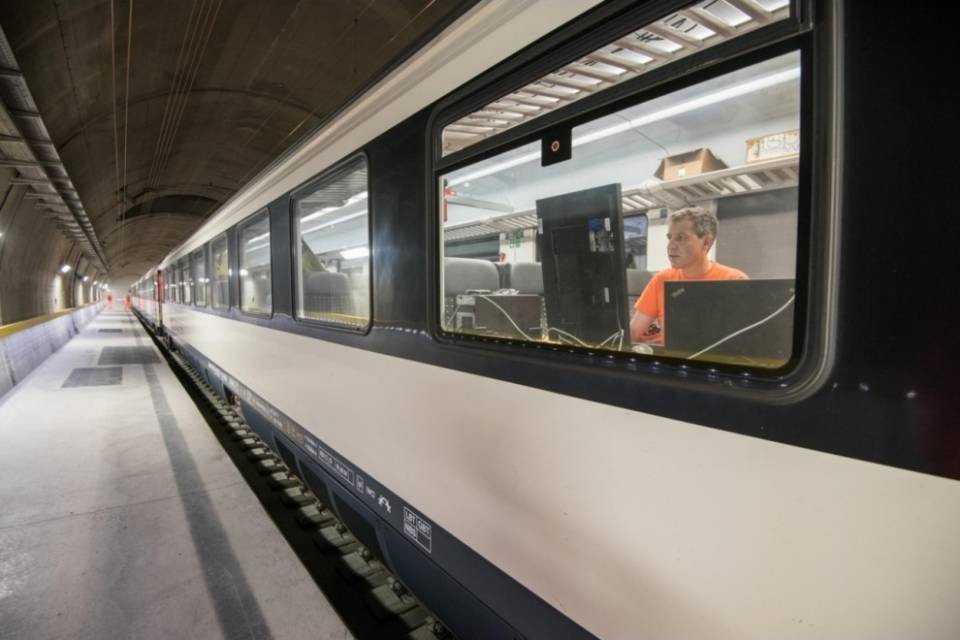 Alptransit, iniziate le corse di prova
