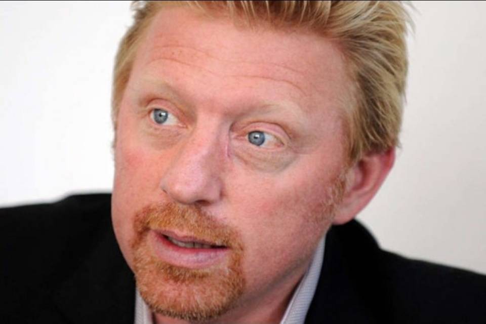 Tennis, Boris Becker in bancarotta