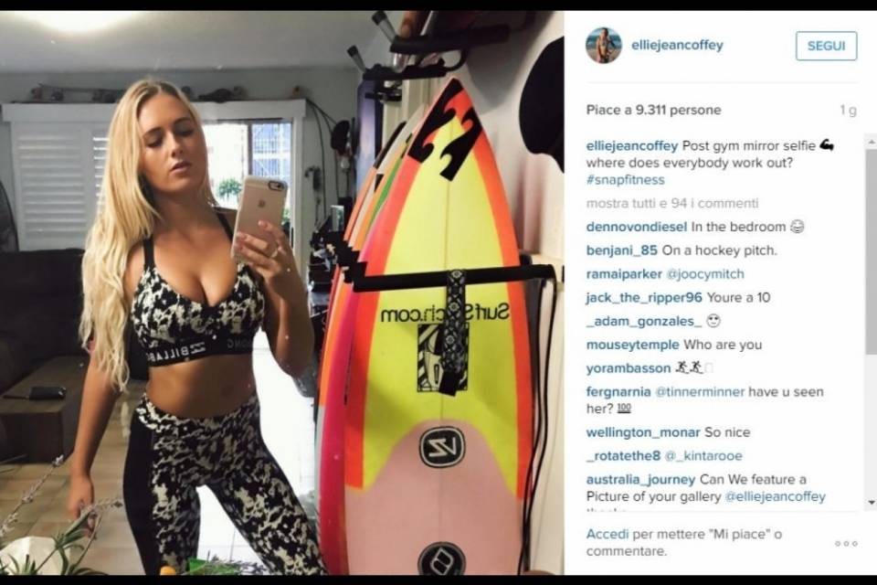 Dall'Australia la surfista che fa innamorare Instagram