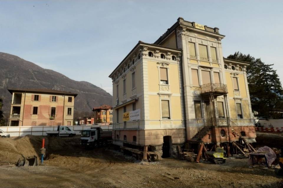 Villa Carmine, fervono i lavori