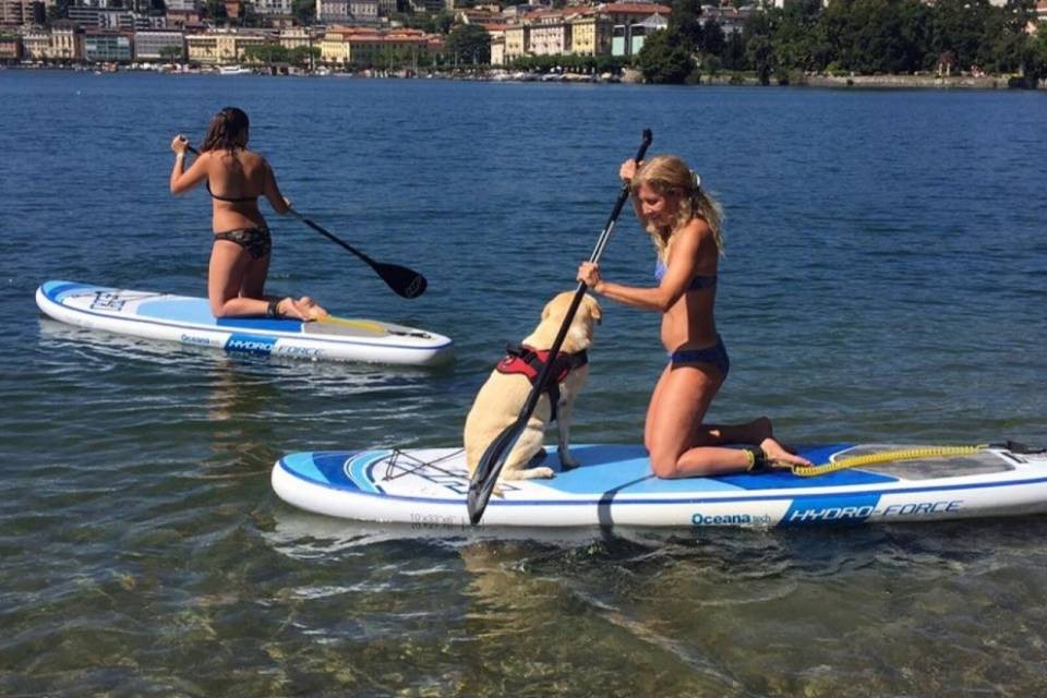 "Lugano a 4 Zampe" ha sconfinato sul lago