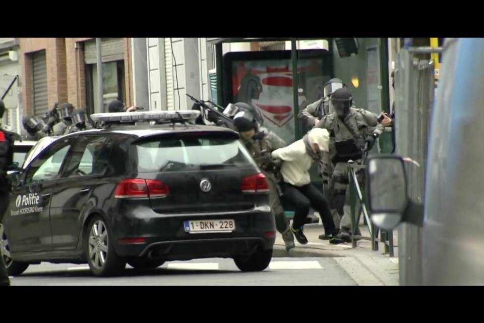 Bruxelles, Salah ferito e catturato