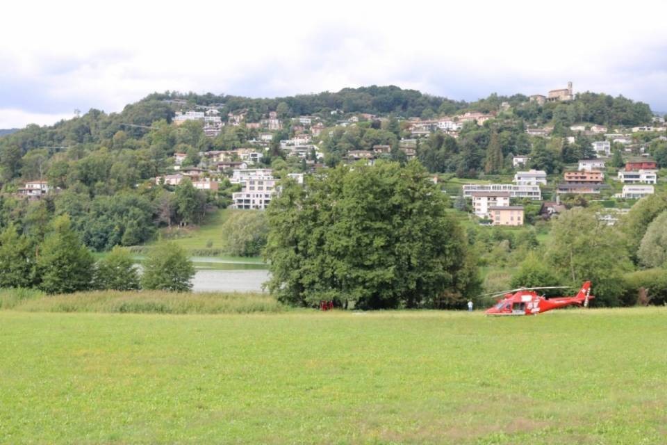 Anziana recuperata nel laghetto di Muzzano