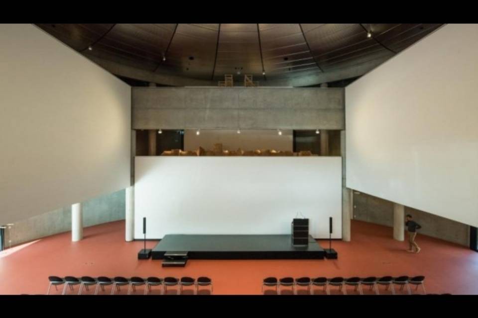 Inaugurato il Teatro dell'Architettura di Mario Botta