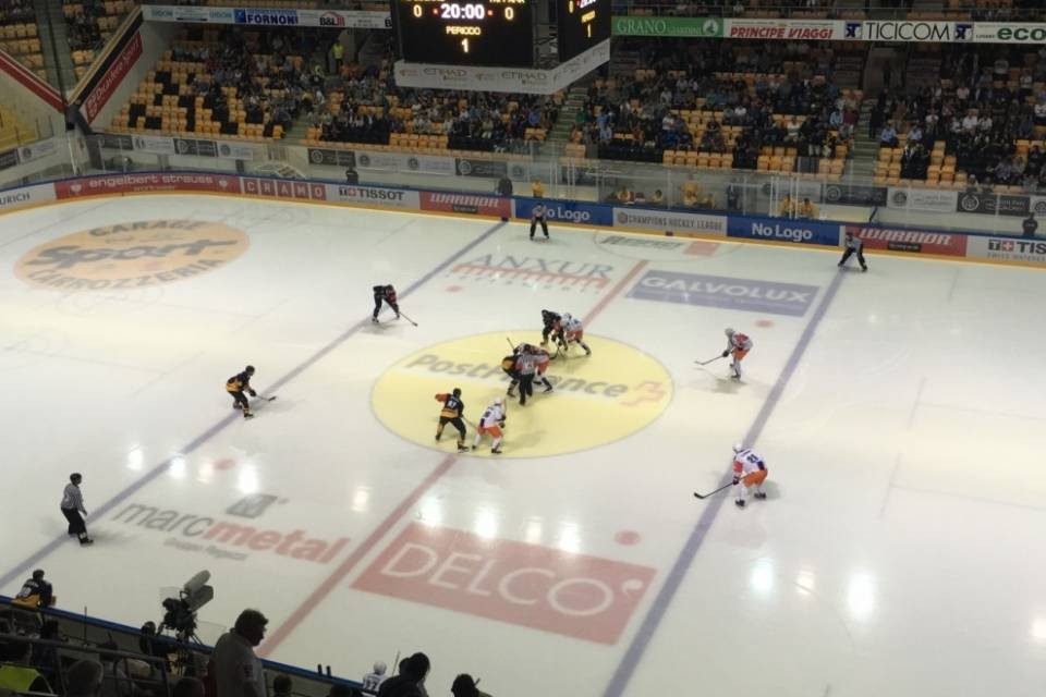 Champions Hockey League, Lugano battuto dal Tampere