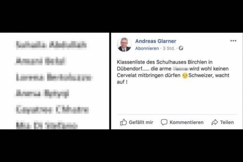 Il 'Cervelat-Gate' inguaia Glarner?