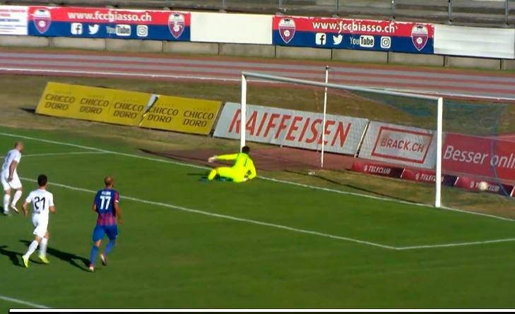 Cicek spiazza Guarnone su calcio di rigore sbloccando il risultato al 31’.