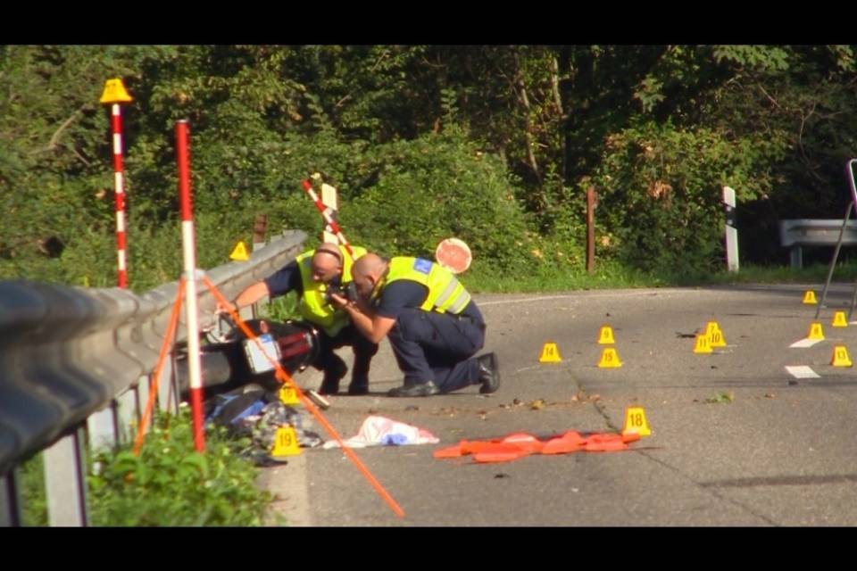 Grave incidente tra Croglio e Ponte Tresa