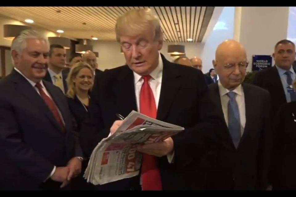 The Donald firma il Blick