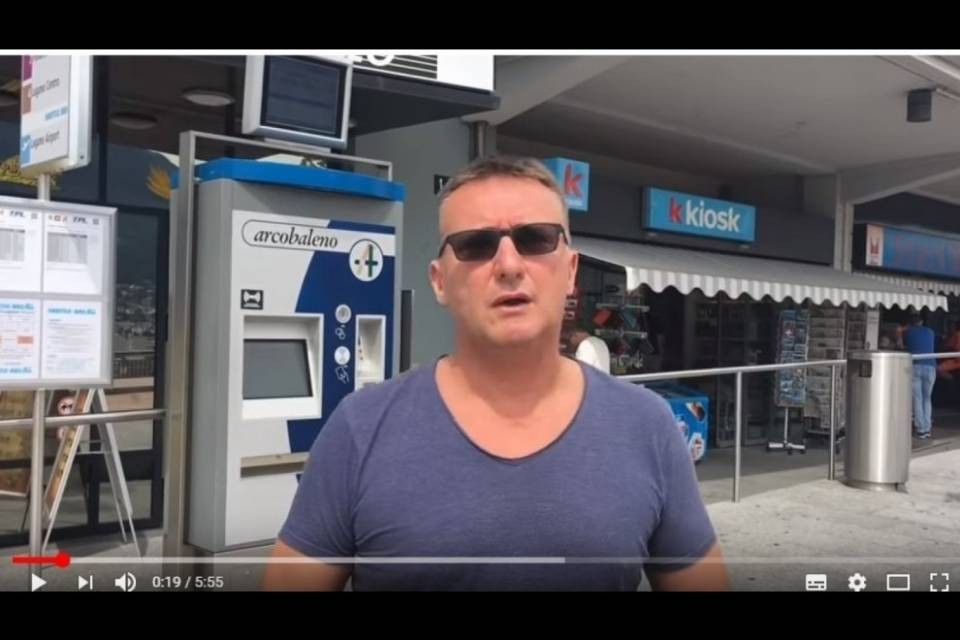 "In stazione a Lugano non ci sono rompic...: fantastico"