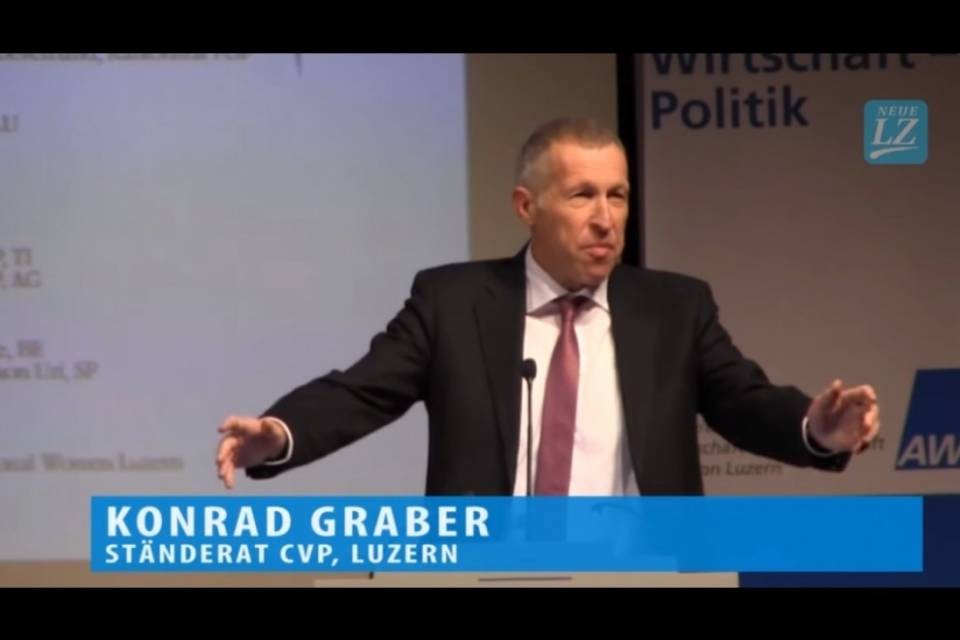 Konrad Graber lascia la politica dopo 40 anni