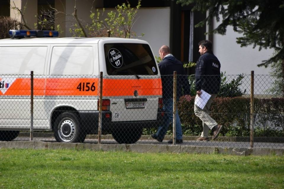 Incendio di Massagno, sul posto la scientifica