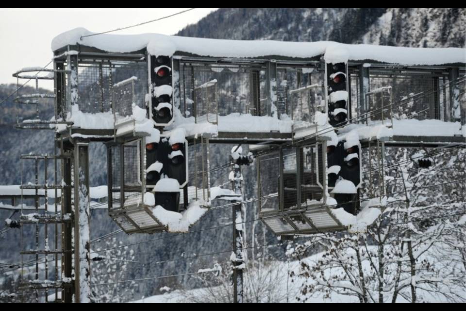 Pericolo valanghe: treni fermi tra Biasca ed Erstfeld