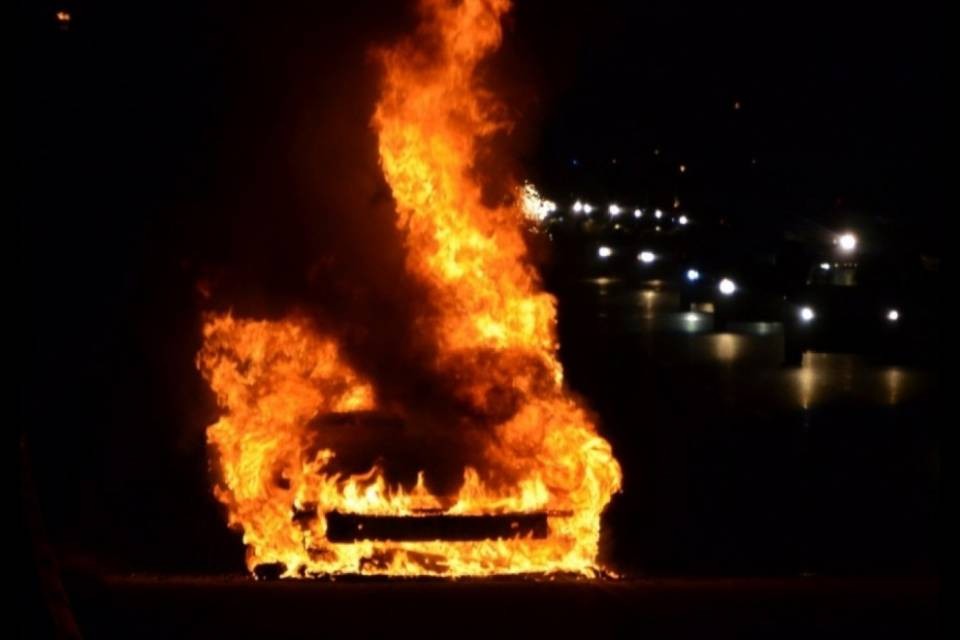 Piromani in azione a Gordola?