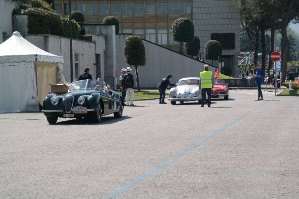 Autovetture d'epoca al Lions in Classic 2018