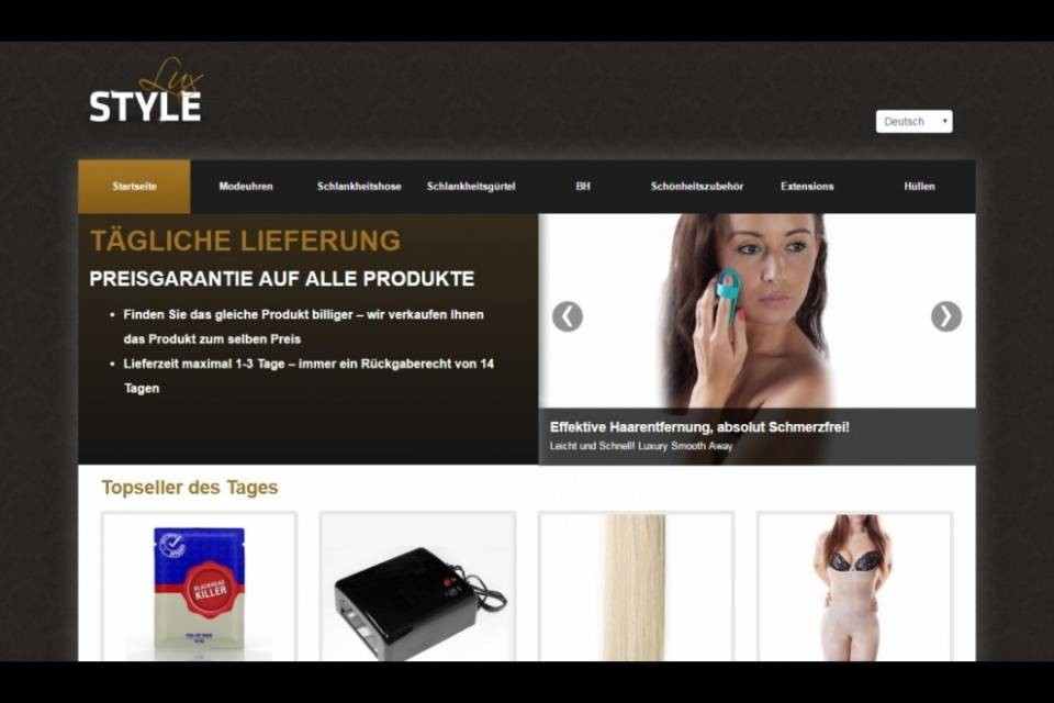 "Il sito www.stylelux.ch vi frega"