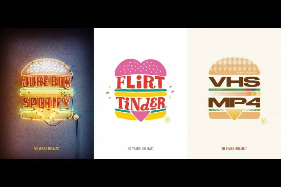 Swiss Poster Award per i 50 anni di Big Mac