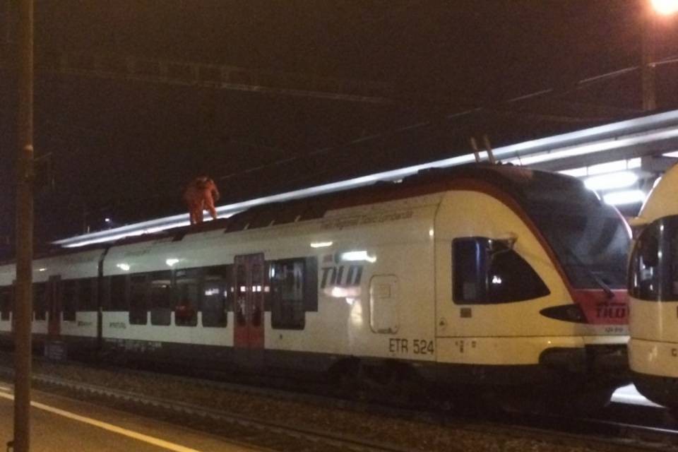 È salito a Como