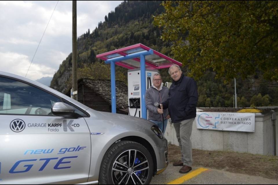 I veicoli elettrici hanno una nuova stazione di ricarica