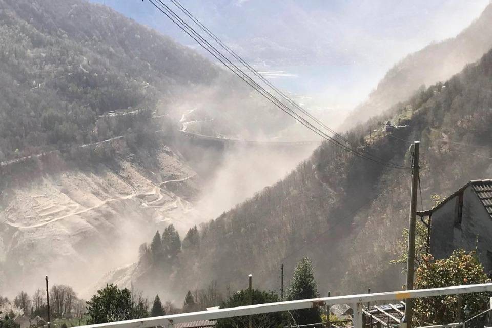 Immagine MeteoSvizzera presa da Mergoscia
