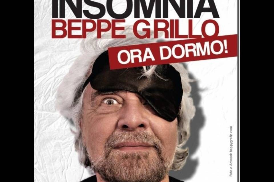 "Insomnia", spettacolo introspettivo di Beppe Grillo