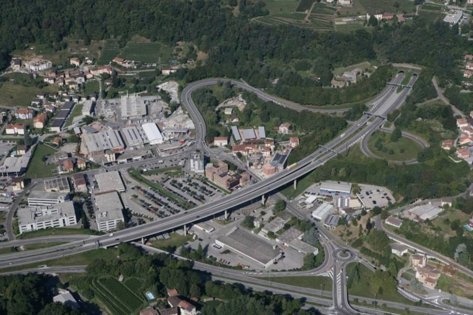Nuovo cantiere nella galleria di Gentilino