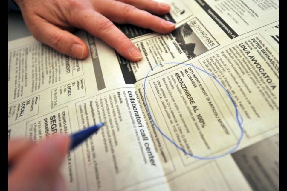 Aumentano i posti di lavoro, anche in Ticino