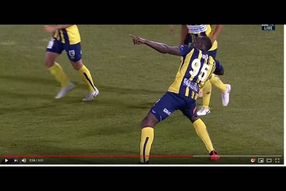 Usain Bolt non sarà un calciatore pro. A meno che...